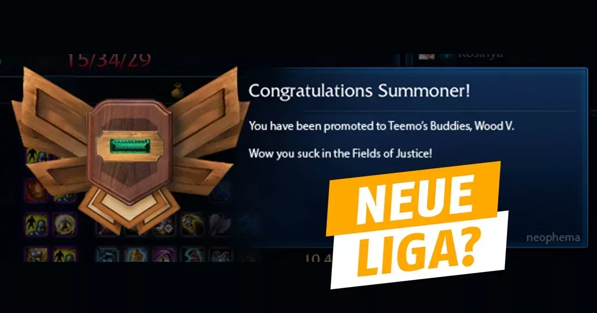 League of Legends: Community fordert neue Division für das Ranked