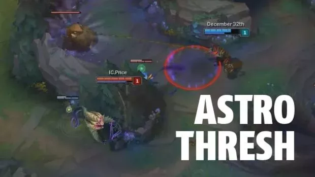 League of Legends : Dieser Thresh fällt einem Glitch zum Opfer, der ihn in eine andere Dimension transportiert!