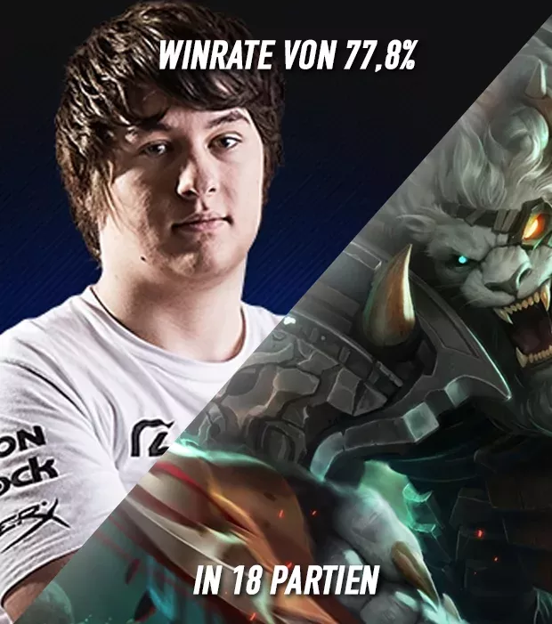 League of Legends: Jeder Profi hat einen Champion, mit dem er alles zerstört
