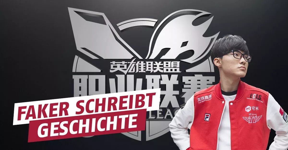 League of Legends: Faker stellt neuen Rekord auf