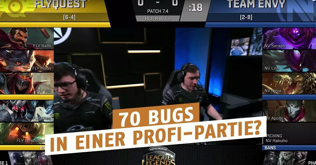 League of Legends: Ein Champion, 70 Bugs!