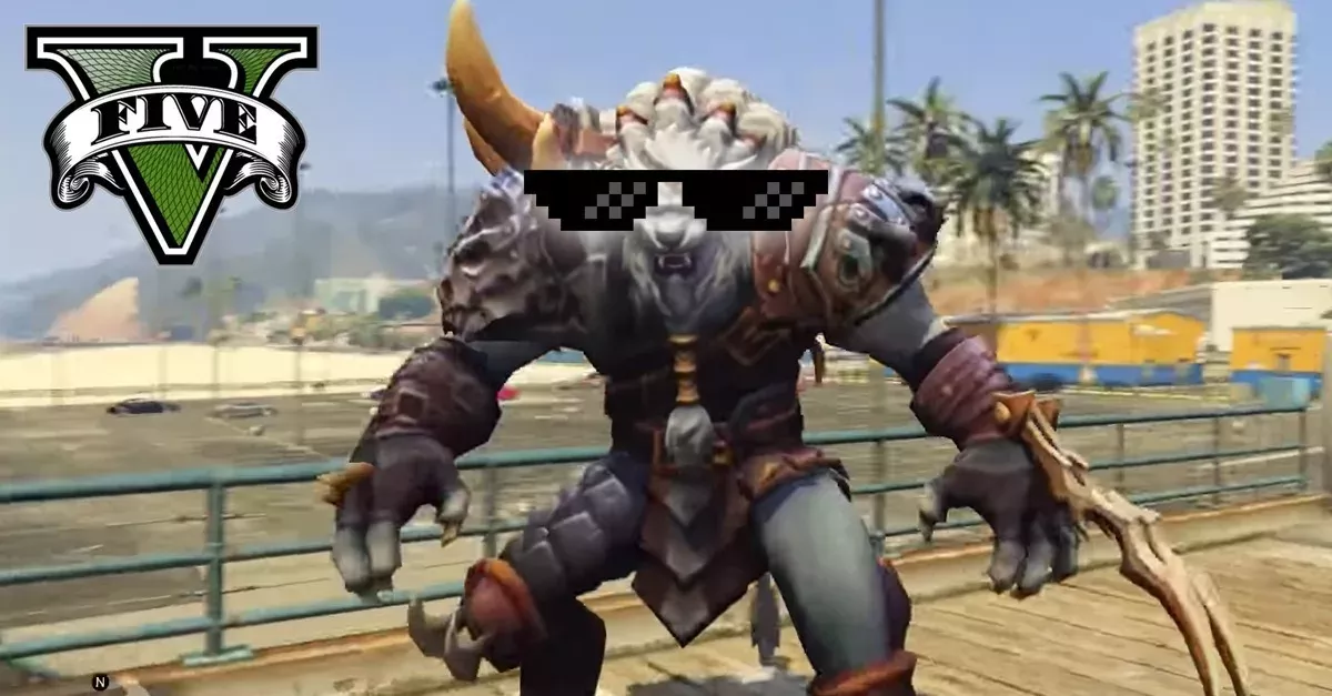 League of Legends: Rengar und Amumu streifen durch Los Santos