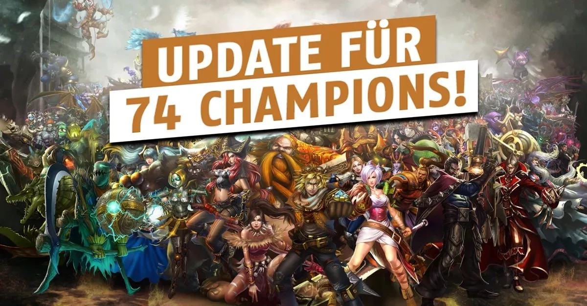 League of Legends: 74 Helden erhalten bald ein Update
