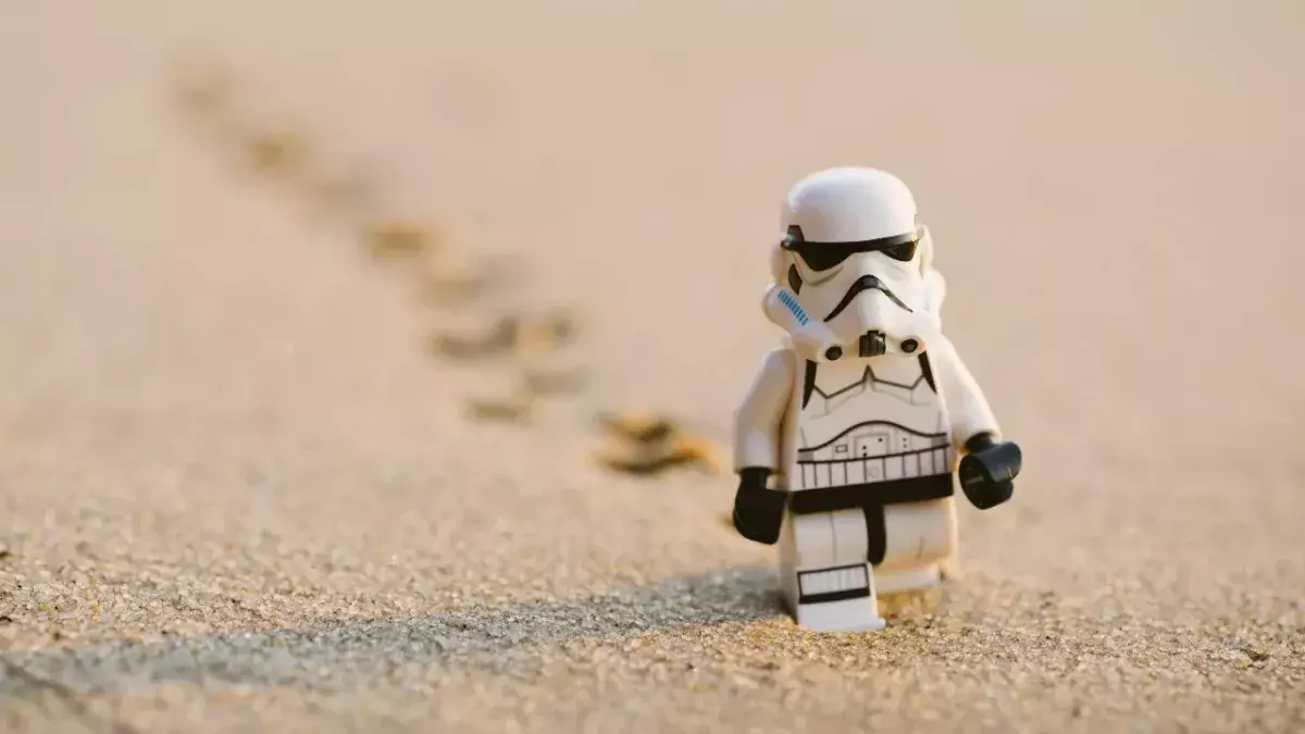 Halb Mensch, halb Lego: Die erstaunliche Geschichte von Hand Solo