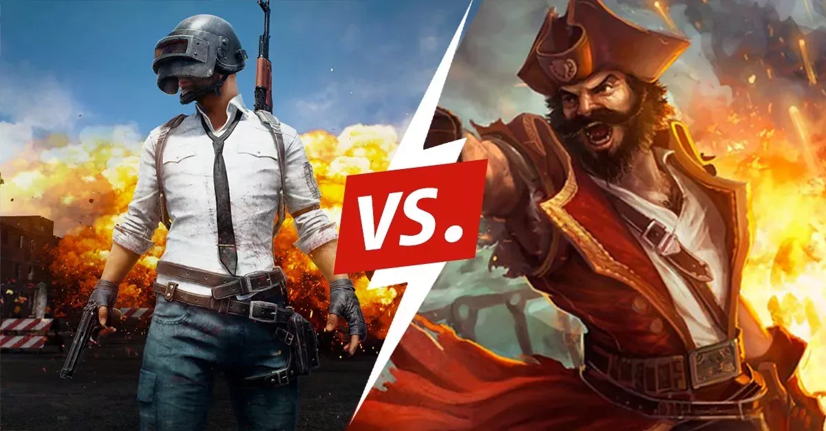 PUBG vs. League of Legends