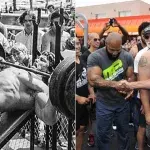 Arnold Schwarzenegger ist zurück in Muscle Beach und trifft auf die besten Bodybuilder der Welt