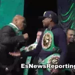 Mike Tyson verpasst Floyd Mayweather beinahe eine Rechte