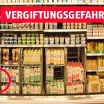 Wenn du dieses Milchprodukt gekauft hast, bringe es sofort in den Laden zurück