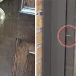 Die Polizei warnt: Wenn ihr einen Zahnstocher findet, der in eurer Türritze steckt, dann passt auf!