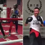 Video: Conor McGregor beim Boxtraining vor dem Kampf gegen Mayweather