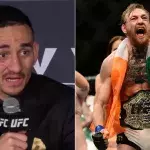 Ein Journalist provoziert den neuen Champion Max Holloway mit einer Frage zu Conor McGregor. Seine Reaktion ist bemerkenswert