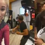 Wenn sich UFC-Stars gegenseitig an der Punching Machine herausfordern