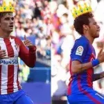 Neymar übernimmt das Siegesritual von Griezmann