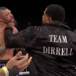 Der Onkel vom Boxer Andre Dirrell rastet nach dem Kampf aus und geht auf den Gegner seines Neffen los