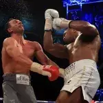 Das Anthony Joshua kurz vor seinem Sieg Wladimir Klitschko auf den Weg gegeben