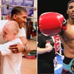 Anthony Joshua schenkt seinem ersten Trainer Sean Murphy einen BMW M6