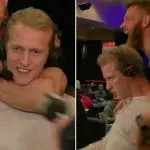 Der Kämpfer Emil Meek würgt live einen Pokerkommentator. Doch was folgt,...