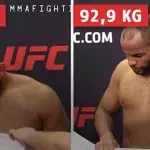 Große Polemik um das Gewicht von Daniel Cormier: Er nimmt 500 Gramm in 2 Minuten ab!