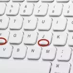 Taste F und Taste J auf der Tastatur: Dafür sind die Unebenheiten gut