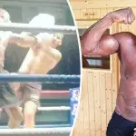 Idris Elba gewinnt seinen ersten Profi-Kampf als Kickboxer gegen Lionel Graves