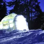 Tim Linhart: Er baut seit 20 Jahren ein Iglu, dessen Inneres etwas Unglaubliches verbirgt...