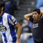 Die Niederlage von Barça gegen La Coruña setzt der Wahnsinns-Statistik von Luis Suárez ein jähes Ende