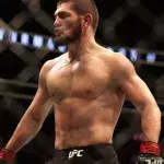 Die unglaublichen Bilder vom ersten MMA-Kampf von Khabib