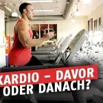 Wie optimiert man sein Training und kommt zuerst das Muskeltraining oder nicht?