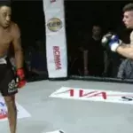 Dieser MMA-Kämpfer hätte lieber nicht mitten im Kampf tanzen sollen