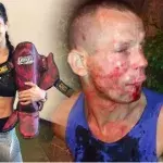 Dieb will die UFC-Kämpferin Polyana Viana bestehlen und bereut es sofort