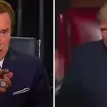 Trump macht sich über seine einstige Sendung mit Moderator Arnold Schwarzenegger lustig