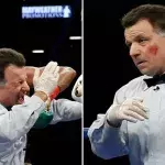 Kampfrichter kassiert einen enormen Haken bei dem Kampf zwischen DeGale und Jack!