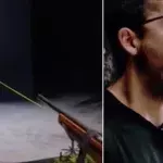 Der Magier David Blaine schießt sich in den Mund!