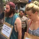Indonesien: Australische Touristen müssen „Gang der Schande“ auf offener Straße antreten