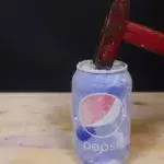 Das Pepsi-Experiment mit Flüssigstickstoff und Hammer