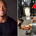 Auf diesem Bild vom Training von The Rock hat sich ein überraschendes Detail eingeschlichen! Einfach witzig!