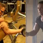 Jean-Claude Van Damme's Hammer Workout für riesige Oberarmen in drei Wochen!