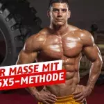 Die 5x5-Methode im Krafttraining zeigt schnell gute Ergebnisse!