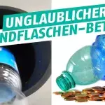 Pfandflaschenbetrüger ergaunert 44.000 Euro