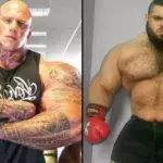 Nightmare vs. Hulk: Zwei Bodybuilder begegnen sich im MMA-Käfig!