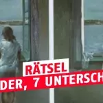 7 Bilder, 7 Unterschiede: Könnt ihr sie entdecken?