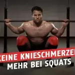 Die besten Mittel, um Knieschmerzen bei Squats zu vermeiden