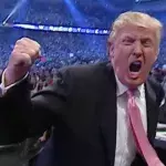 Donald Trump nimmt an der WWE teil
