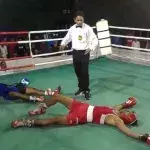 Boxen: Amateurkampf endet mit perfektem Doppel-K. o.!