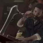 Diese Bar ist um 45° gebogen und serviert so das perfekte Bier