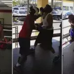 20-jähriger Street Fighter fordert einen 15-jährigen Amateurboxer heraus