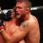 Alexander Gustafsson und Jan Blachowicz teilen nach dem Kampf eine schöne Fair Play-Geste
