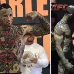Julz "The Jackal" sorgt nach diesem angespannten Wiegen für Aufsehen