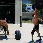 No excuses! Frank Medrano zeigt trotz seiner Beinprothese, dass Kraft eine Frage der Einstellung ist!