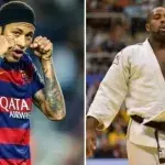 Neymar wünscht Teddy Riner Glück bei den Olympischen Spielen in Rio